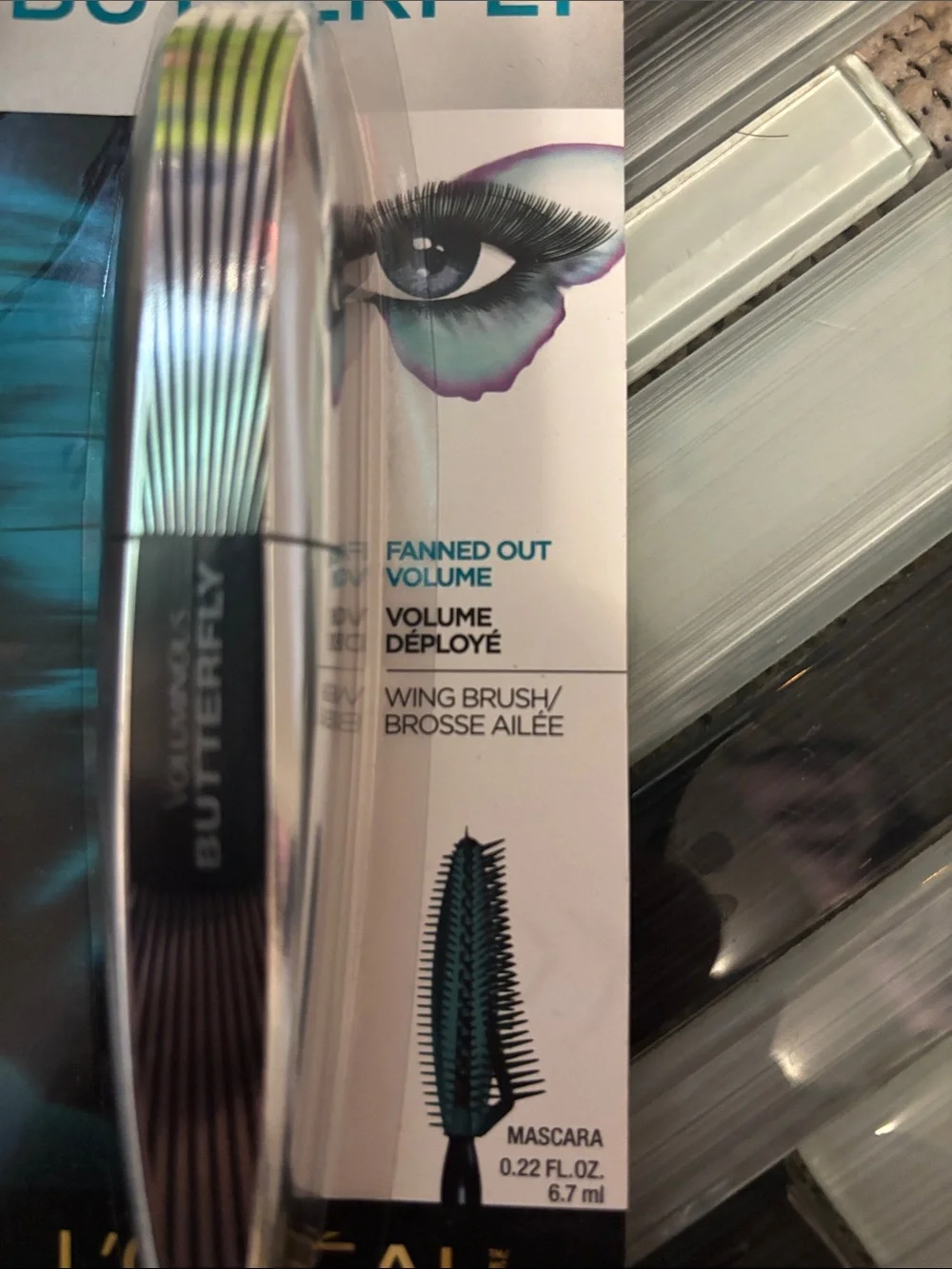 L'Oreal Voluminous Butterfly Mascara Blackest Black